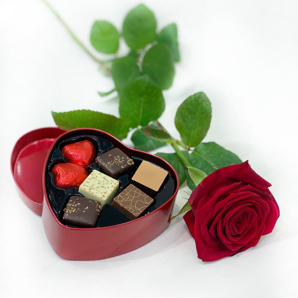 Ruusu ja suklaasydän